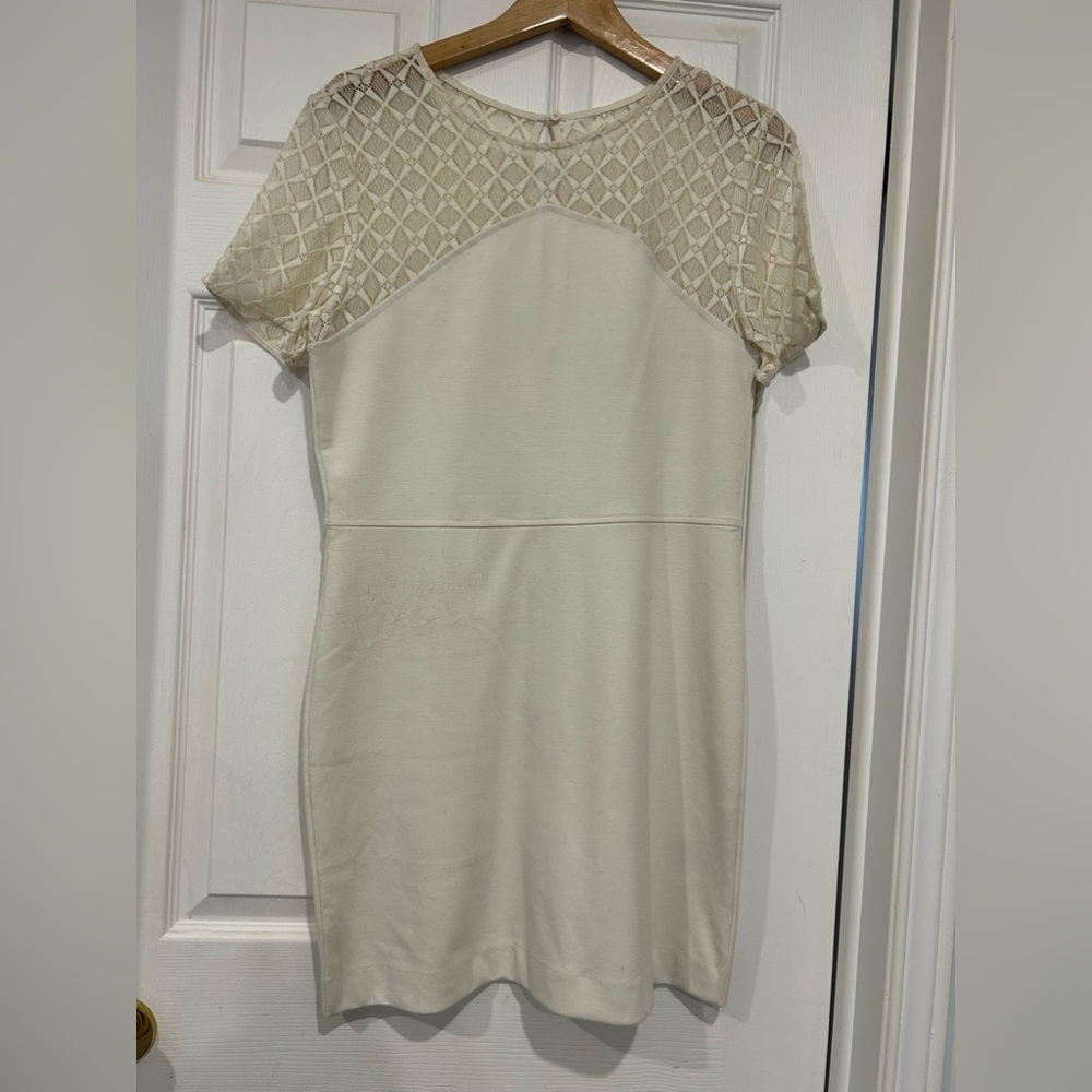 Banana Republic Cream Dress. Never worn